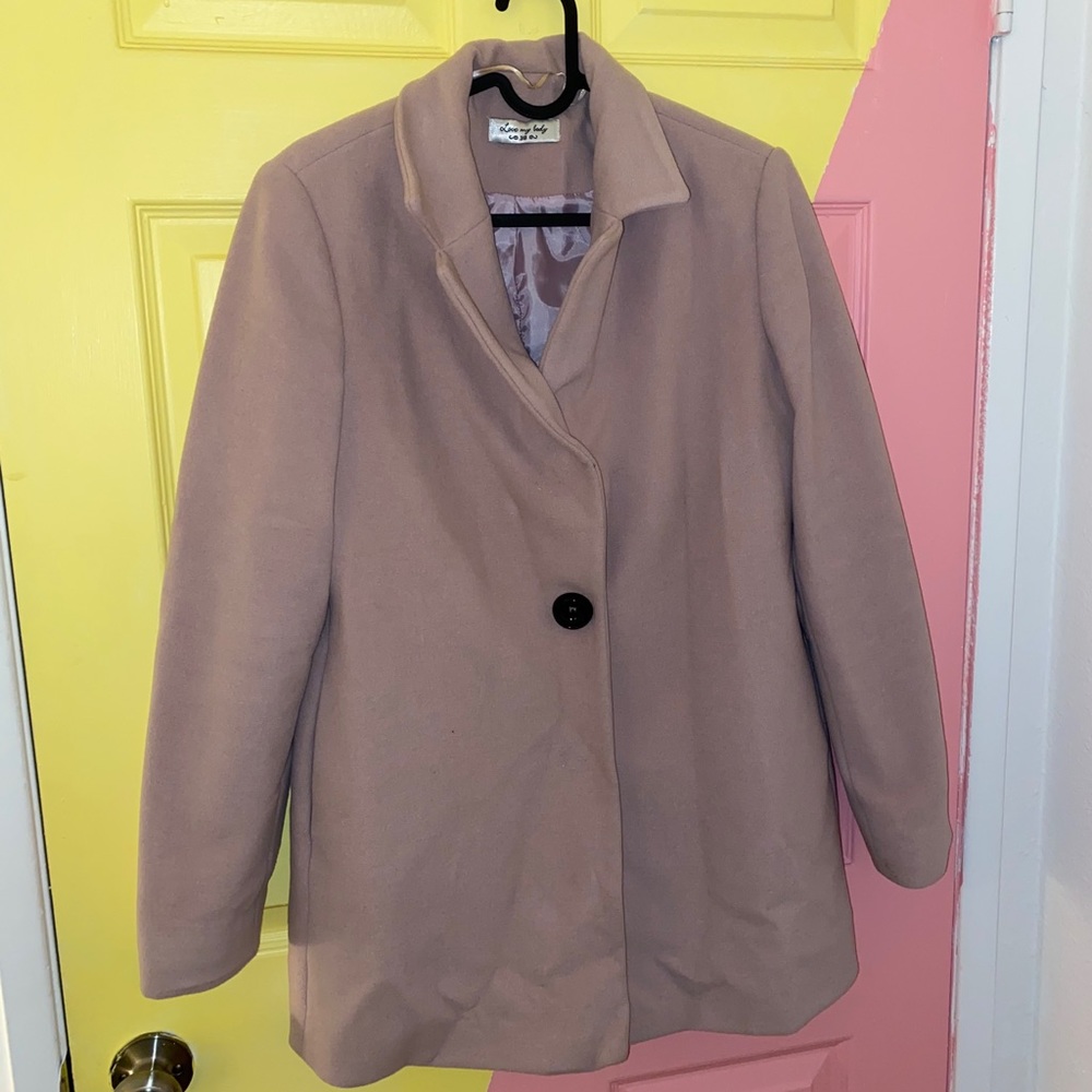 Light pink coat